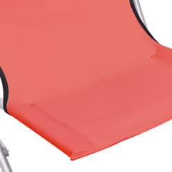 VidaXL 310376 sedia da esterno Terrazzo Oxford, Acciaio Rosso - Vista aggiuntiva 7