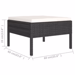 VidaXL 310206 set mobili da esterno - Vista aggiuntiva 6