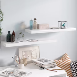 Questo set di 2 eleganti mensole da parete è pensato per essere il punto focale della tua casa. Con un sistema di montaggio i ...
