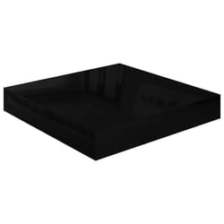 VidaXL 323760 scaffale MDF, Metallo Nero