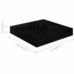 VidaXL 323760 scaffale MDF, Metallo Nero - Vista aggiuntiva 7