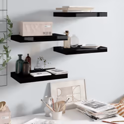 Questo set di 4 eleganti mensole da parete è pensato per essere il punto focale della vostra casa. Con un sistema di montaggi ...