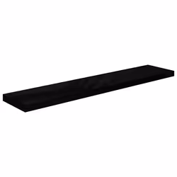 VidaXL 323779, MDF, Metallo, Nero, 1200 mm, 235 mm, 38 mm, 2 pz