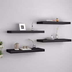 Questo set di 4 eleganti mensole da parete è pensato per essere il punto focale della tua casa. Con un sistema di montaggio i ...