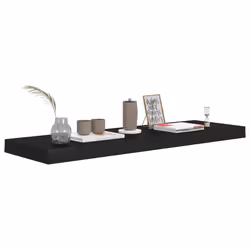 VidaXL 323835 scaffale MDF, Metallo Nero