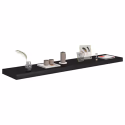 VidaXL 323843 scaffale MDF, Metallo Nero - Vista aggiuntiva 6