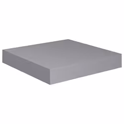 VidaXL 323844, MDF, Metallo, Grigio, 5 kg, 230 mm, 235 mm, 38 mm
