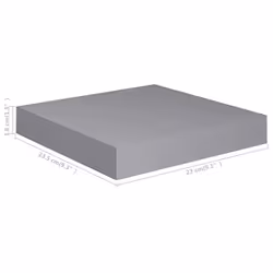 VidaXL 323844 scaffale MDF, Metallo Grigio - Vista aggiuntiva 6