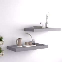 Questo set di 2 eleganti mensole da parete è pensato per essere il punto focale della tua casa. Con un sistema di montaggio i ...