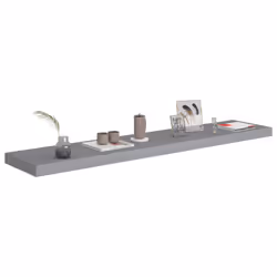 VidaXL 323863 scaffale MDF, Metallo Grigio - Vista aggiuntiva 6