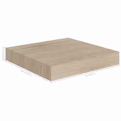 VidaXL 323865 scaffale MDF, Metallo Quercia - Vista aggiuntiva 7