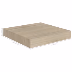 VidaXL 323868 scaffale MDF, Metallo Quercia - Vista aggiuntiva 7