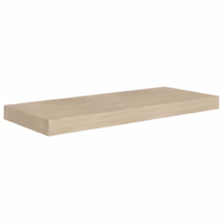 vidaXL Scaffali a Parete 2 pz Rovere 60x23,5x3,8 cm in MDF - Vista aggiuntiva 3