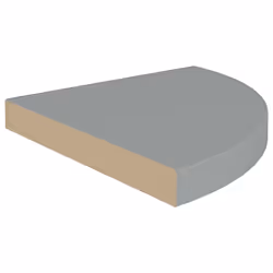 VidaXL 323923 scaffale MDF, Metallo Grigio - Vista aggiuntiva 4