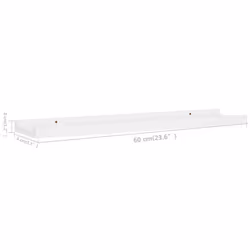 VidaXL 323929 scaffale MDF Bianco - Vista aggiuntiva 8