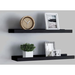 VidaXL 323931 scaffale MDF Nero