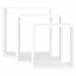 VidaXL 323949 scaffale MDF Bianco - Vista aggiuntiva 5