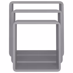 VidaXL 323951 scaffale MDF Grigio - Vista aggiuntiva 6