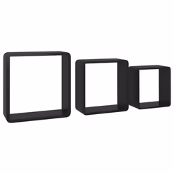VidaXL 323953 scaffale MDF Nero