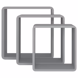 VidaXL 323954 scaffale MDF Grigio - Vista aggiuntiva 5