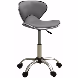 Questo elegante sgabello da salone spa offre un perfetto equilibrio tra stile e funzionalità. Questa sedia da lavoro è rivest ...