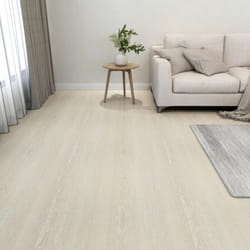 Listoni per Pavimenti Autoadesivi 55 pz in PVC 5,11 m² Beige vidaXL45774