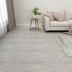 Listoni Pavimenti Autoadesivi 55 pz in pvc 5,11m² Grigio Chiaro Vidaxl 75880