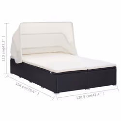 VidaXL 310235 letto per esterni - Vista aggiuntiva 8