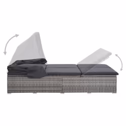 VidaXL 310236 letto per esterni - Vista aggiuntiva 4