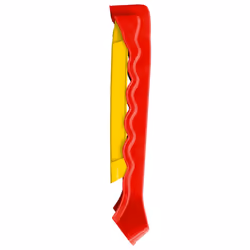 Scivolo Pieghevole Bambini per Interni e Esterni Giallo e Rossocod mxl 126408 - Vista aggiuntiva 3