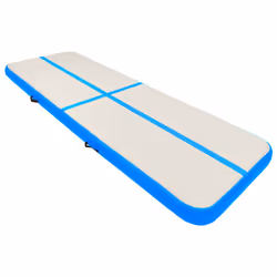 Tappetino Ginnastica Gonfiabile con Pompa 500x100x15cm PVC Blucod mxl 82953 - Vista aggiuntiva 2