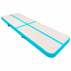 Tappetino Ginnastica Gonfiabile e Pompa 500x100x15cm PVC Verdecod mxl 104588 - Vista aggiuntiva 2