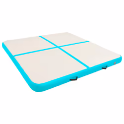 Tappetino Ginnastica Gonfiabile e Pompa 200x200x10 cm PVC Verdecod mxl 127264 - Vista aggiuntiva 2