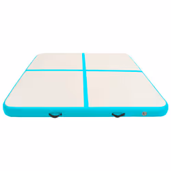 Tappetino Ginnastica Gonfiabile e Pompa 200x200x15cm PVC Verdecod mxl 79399 - Vista aggiuntiva 3