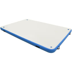 Vidaxl - Tappeto Galleggiante Gonfiabile Blu e Bianco 300x300x15 cm