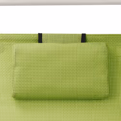 VidaXL 310546 sedia da esterno Salone Seduta imbottita Acciaio, Tessile Verde - Vista aggiuntiva 5