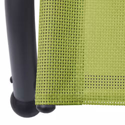 VidaXL 310546 sedia da esterno Salone Seduta imbottita Acciaio, Tessile Verde - Vista aggiuntiva 6