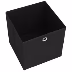 VidaXL 325187 scatola di conservazione Tessuto non tessuto (TNT) Nero - Vista aggiuntiva 5