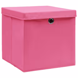 VidaXL 325204 scatola di conservazione Tessuto non tessuto (TNT) Rosa - Vista aggiuntiva 2