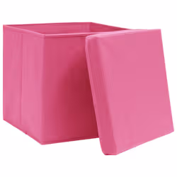 VidaXL 325204 scatola di conservazione Tessuto non tessuto (TNT) Rosa - Vista aggiuntiva 3
