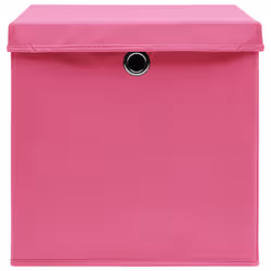 VidaXL 325204 scatola di conservazione Tessuto non tessuto (TNT) Rosa - Vista aggiuntiva 4
