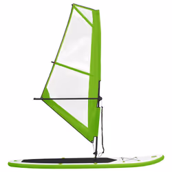 Set Tavola Gonfiabile da SUP con Vela Verde e Biancocod mxl 106995 - Vista aggiuntiva 3