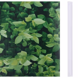 vidaXL Recinzione Frangivento da Giardino PVC 70x0,19 m Verde - Vista aggiuntiva 3