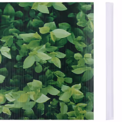 vidaXL Recinzione Frangivento 4 pz in PVC 35x0,19 m Verde - Vista aggiuntiva 3