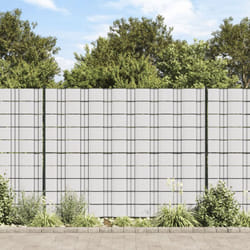 Vidaxl - Recinzione Frangivento da Giardino pvc 70x0,19 m Bianco