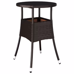 VidaXL 310599 tavolo da esterno Marrone - Vista aggiuntiva 2