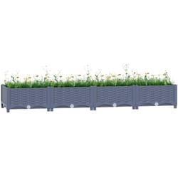 Vidaxl - Fioriera Rialzata 160x40x23 cm in Polipropilene 3166