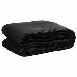 vidaXL Tappeto da Tenda 250x450 cm Nero - Vista aggiuntiva 2