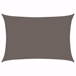 vidaXL Vela Parasole 160 g/m² Antracite 2,5x3,5 m in HDPE - Vista aggiuntiva 2