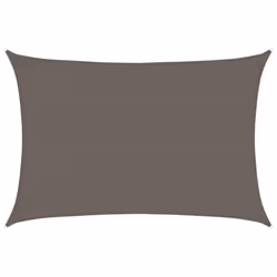 vidaXL Vela Parasole 160 g/m² Antracite 2,5x4 m in HDPE - Vista aggiuntiva 2